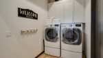 Private washer and dryer